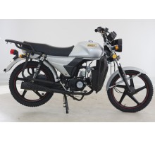 Мопед Хорс Альфа New - цвет серебристый